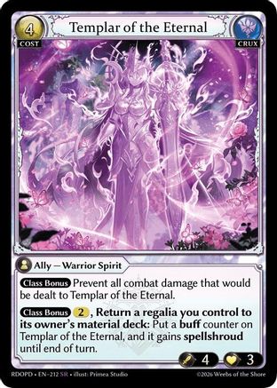 Templar of the Eternal (212) - Radiant Origins Pantheon