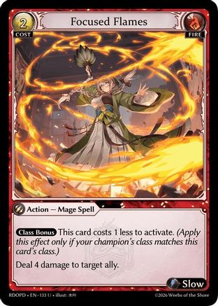 Focused Flames (133) - Radiant Origins Pantheon