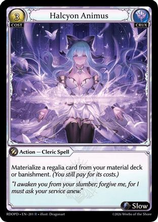 Halcyon Animus (201) - Radiant Origins Pantheon