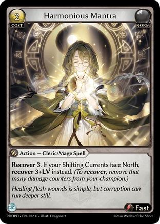 Harmonious Mantra (072) - Radiant Origins Pantheon