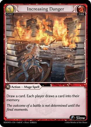Increasing Danger (136B) (136B) - Radiant Origins Pantheon