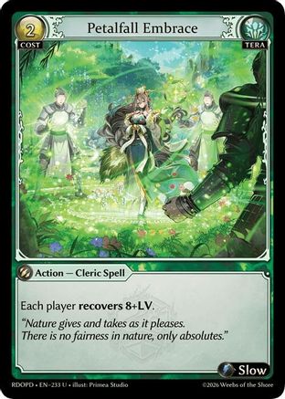 Petalfall Embrace (233) - Radiant Origins Pantheon