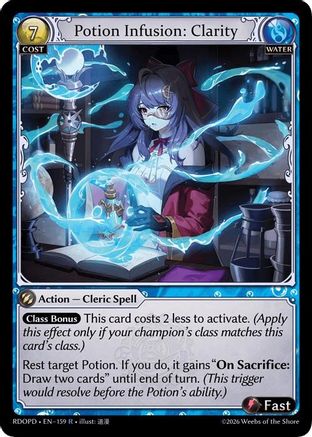 Potion Infusion: Clarity (159) - Radiant Origins Pantheon