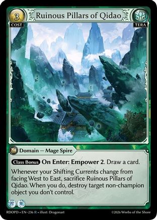 Ruinous Pillars of Qidao (236) - Radiant Origins Pantheon