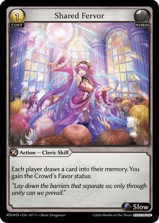 Shared Fervor (107) - Radiant Origins Pantheon