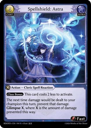 Spellshield: Astra (194) - Radiant Origins Pantheon
