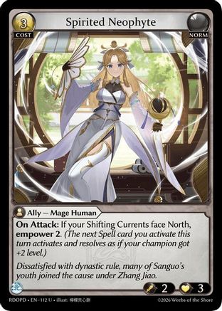 Spirited Neophyte (112) - Radiant Origins Pantheon