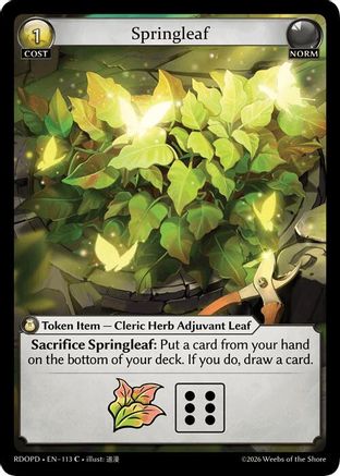Springleaf (113) - Radiant Origins Pantheon