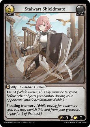 Stalwart Shieldmate (114A) (114A) - Radiant Origins Pantheon