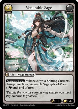 Venerable Sage (120) - Radiant Origins Pantheon