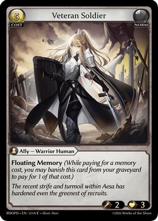 Veteran Soldier (121A) (121A) - Radiant Origins Pantheon