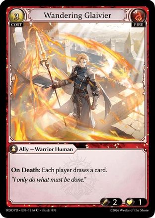 Wandering Glaivier (151A) (151A) - Radiant Origins Pantheon