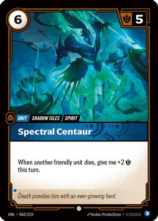 Spectral Centaur (068/219) CN - Unleashed Foil