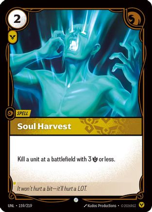 Soul Harvest (159/219) CN - Unleashed