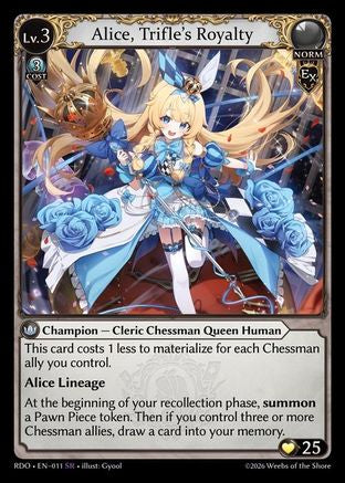 Alice, Trifle's Royalty (011) - Radiant Origins
