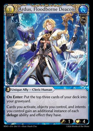 Ardus, Floodborne Deacon (206) - Radiant Origins Foil