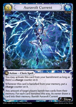 Auravolt Current (301) - Radiant Origins Foil
