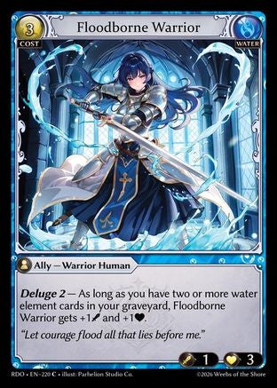 Floodborne Warrior (220) - Radiant Origins