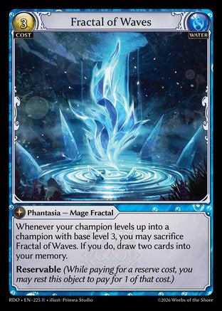 Fractal of Waves (225) - Radiant Origins Foil