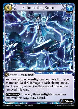 Fulminating Storm (303) - Radiant Origins Foil