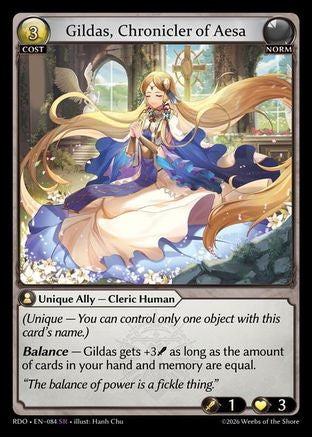 Gildas, Chronicler of Aesa (084) - Radiant Origins