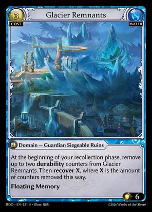 Glacier Remnants (231) - Radiant Origins Foil