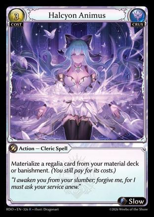 Halcyon Animus (326) - Radiant Origins Foil