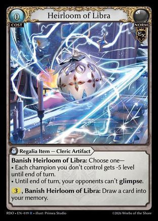 Heirloom of Libra (019) - Radiant Origins Foil