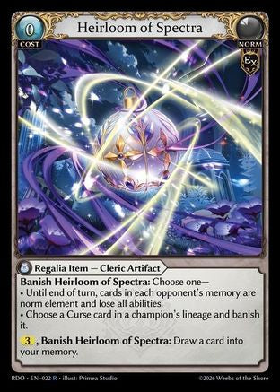 Heirloom of Spectra (022) - Radiant Origins Foil
