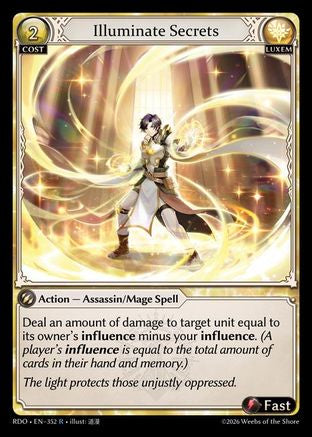 Illuminate Secrets (352) - Radiant Origins