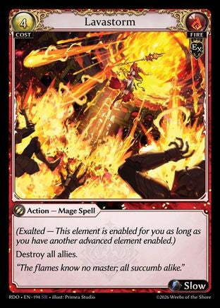 Lavastorm (194) - Radiant Origins Foil