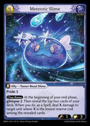 Meteoric Slime (315) - Radiant Origins Foil
