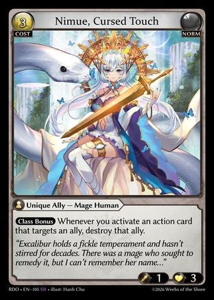 Nimue, Cursed Touch (105) - Radiant Origins