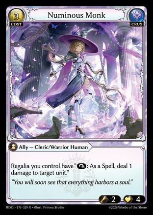 Numinous Monk (329) - Radiant Origins