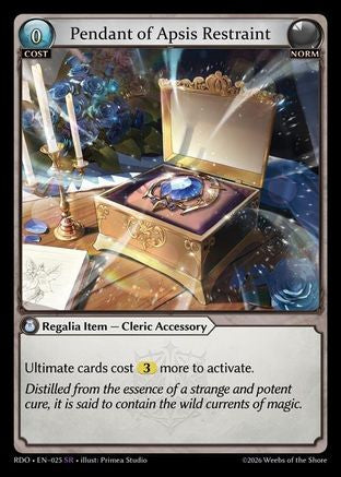 Pendant of Apsis Restraint (025) - Radiant Origins Foil