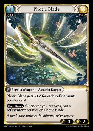 Photic Blade (036) - Radiant Origins Foil