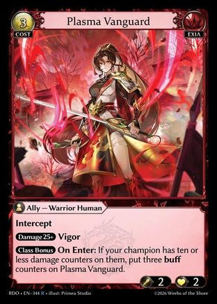 Plasma Vanguard (344) - Radiant Origins Foil