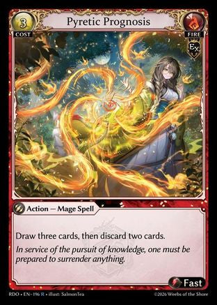 Pyretic Prognosis (196) - Radiant Origins Foil