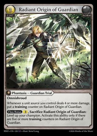Radiant Origin of Guardian (120) - Radiant Origins Foil