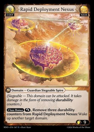 Rapid Deployment Nexus (367) - Radiant Origins Foil