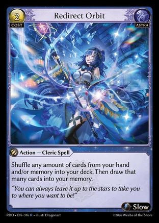Redirect Orbit (316) - Radiant Origins Foil