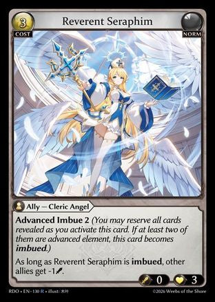 Reverent Seraphim (130) - Radiant Origins Foil