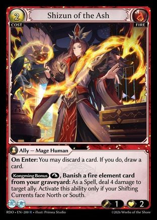 Shizun of the Ash (200) - Radiant Origins Foil