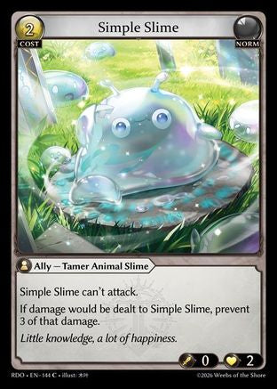 Simple Slime (144) - Radiant Origins
