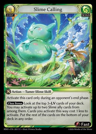 Slime Calling (283) - Radiant Origins Foil