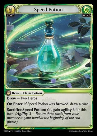 Speed Potion (285) - Radiant Origins