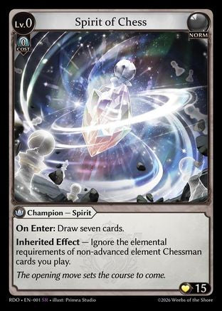 Spirit of Chess (001) - Radiant Origins Foil