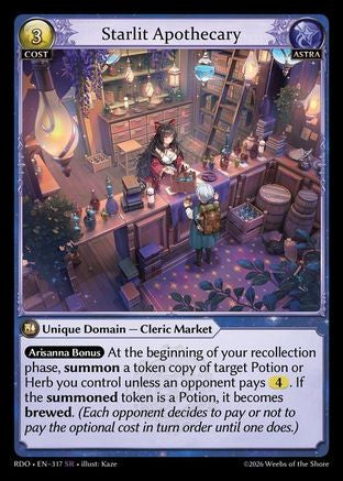 Starlit Apothecary (317) - Radiant Origins Foil