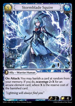 Stormblade Squire (307) - Radiant Origins Foil