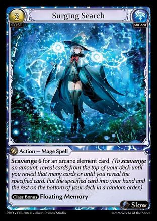 Surging Search (308) - Radiant Origins Foil